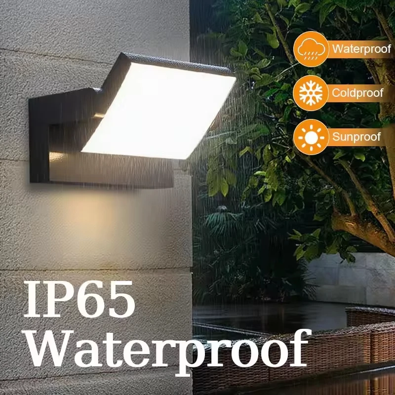 

Modern Outdoor Wall Lamp Corridor Balcony Garden Living lamps Room Bedroom Wall Light LED IP65 Waterproof With Sensor lights