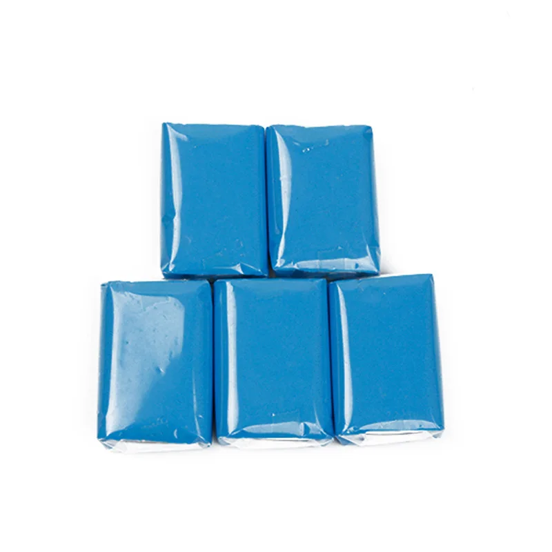 Arcilla azul para lavado de coches, Herramientas de limpieza de estilismo, cuidado de detalles, mantenimiento de pintura, 100g