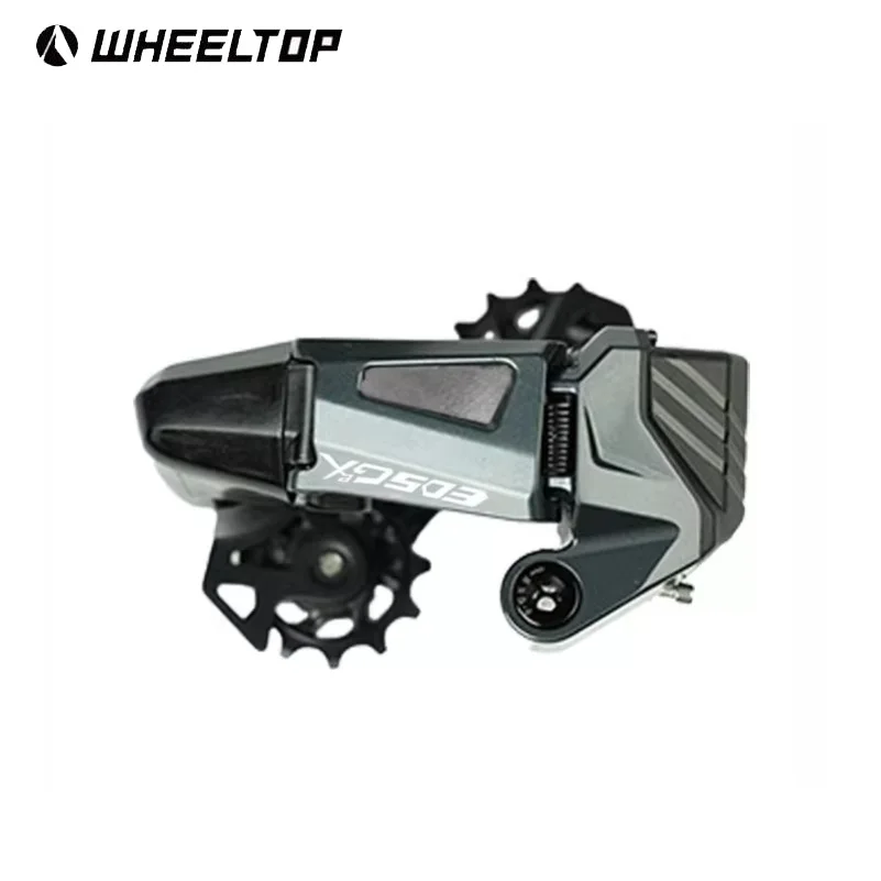 

WHEELTOP GEX Wireless Electronic Rear Derailleur for Gravel Bike, Single E-Shift System, 7–14 Speed Customizable Gear Shifter