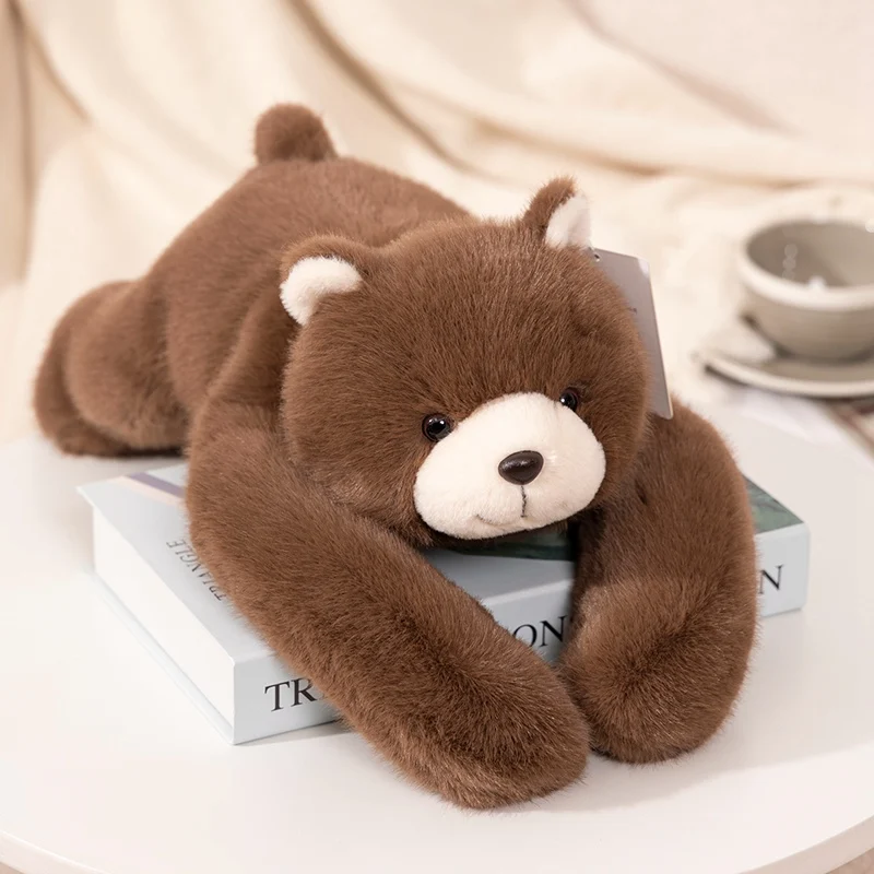 30-65cmKawaii High Quality Forest Animal Plush Doll Pillow Soft Long-arm Raccoon Dinosaur Sloth Panda Koala Plush Toy Home Decor image 3