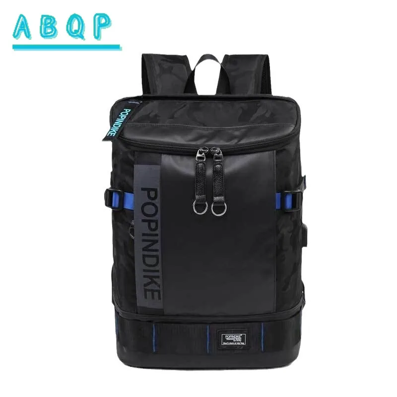 ABQP New Men's Backpack USB Multi-functional Fashion Men's Backpack Large Capacity High-quality Travel Storage Casual Backpack