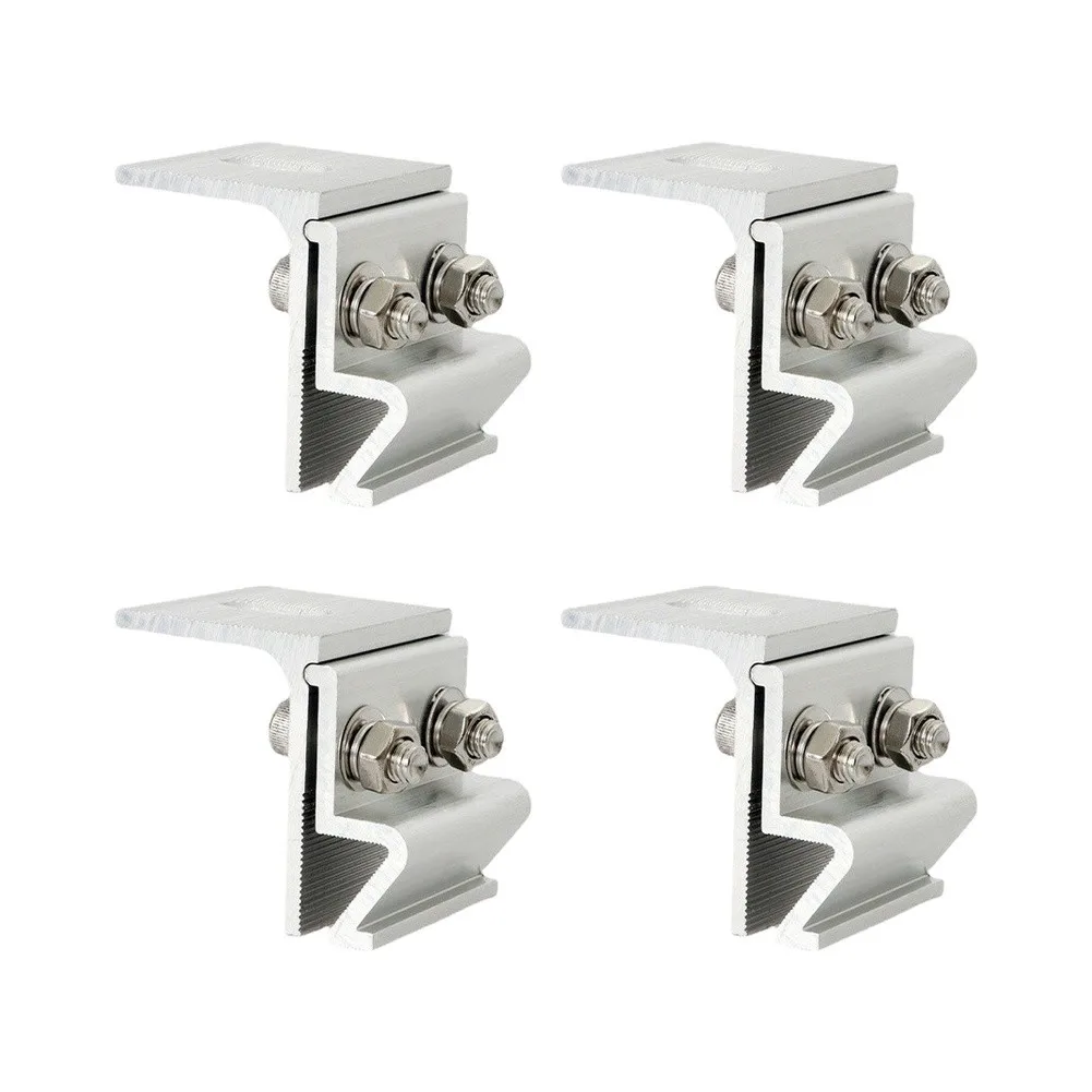 Roof Fold Clamps For Photovoltaic Systems for Solar for aluminium Fold Clamp Solar Roof Clamp Secure Locking Mechanism