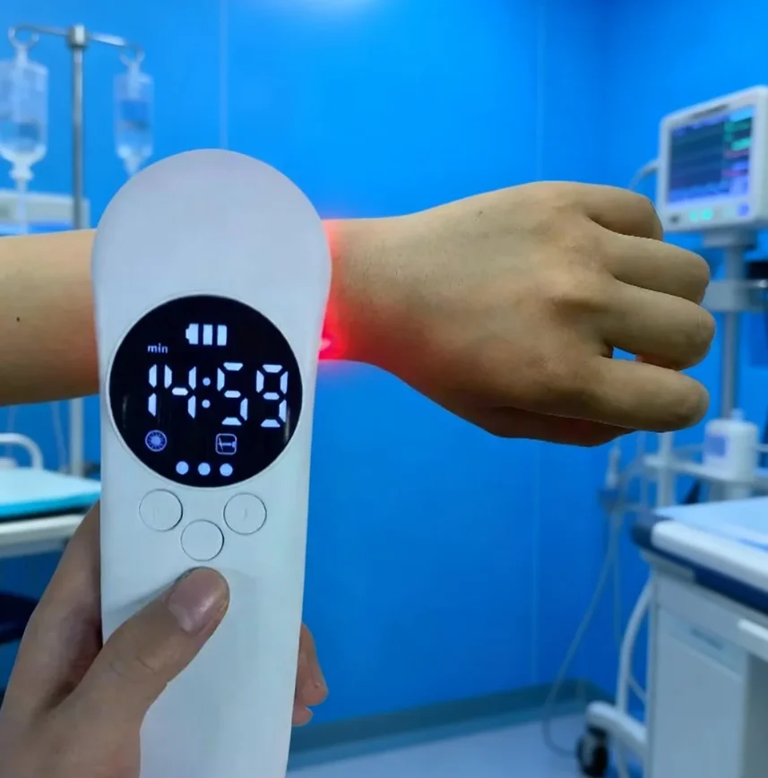 

【Wound Care & Recovery】Portable LLLT 808nm+650nm Cold Laser Therapy Device for Rehabilitation