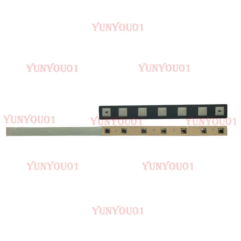 For FANUC 7 KEY A86L-0001-0298 A98L-0005-0252 Industrial Membrane Keypad + Cable Flex Switch
