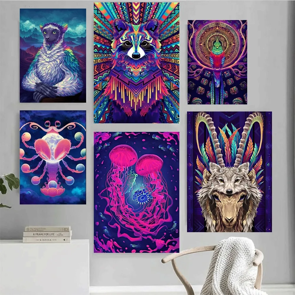 R-Rarings R-Ringtails art Poster Home Office Wall Bedroom Living Room Kitchen Decoration Painting