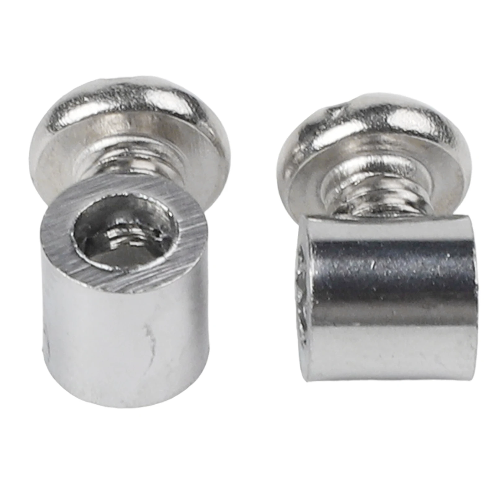 For Secure Cable Management Heavy Duty Clips Electroplated Finish 20 Pieces Cable Clamps Sturdy Metal Construction