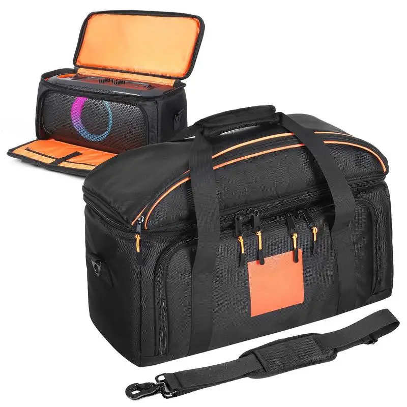 

Portable Men Travel Carrying Bag Moto EVA Storage Bag Case Anti-shock Cover Pouch For JBL Partybox ON THE GO Speaker Accessories