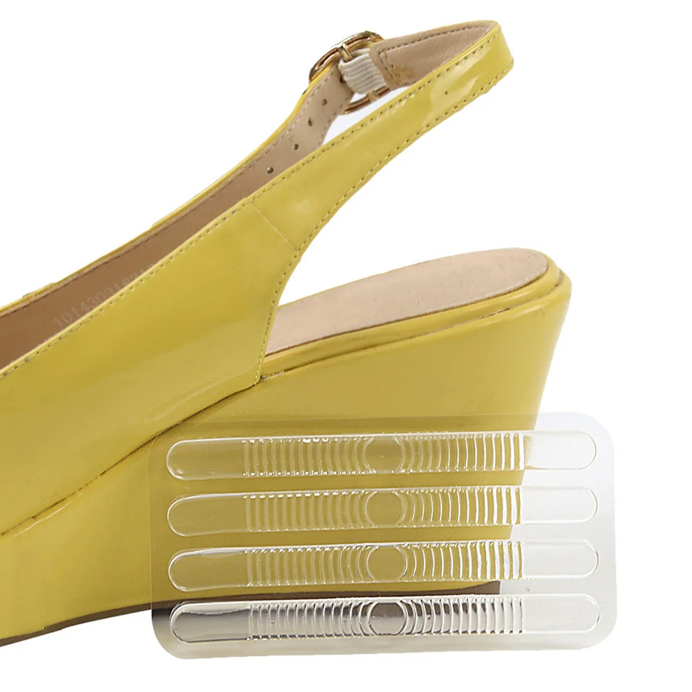 12pcs Anti-wear Stickers Transparent Fine Strips Heel Grips for Slingback Shoes Women Blisters Protector Strong Adhesive