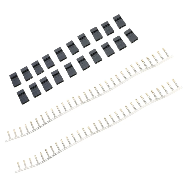 Do zestawu wtyczek serwo Futaba żeńskie/męskie 10/20 zestawów złączy przedłużających Diy