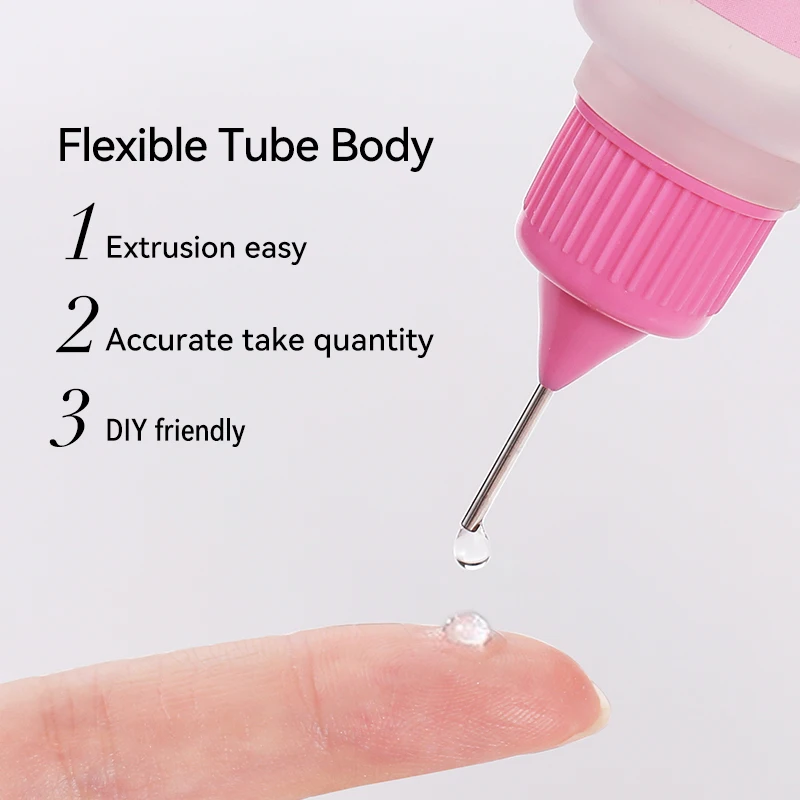 UR SUGAR 15 ml Entferner für feste Spitzen, Gel, wiederverwendbar, zum Aufdrücken von künstlichen Nägeln, Maniküre, UV-Gelee, Kleber, zum Entfernen von Nagelspitzen, DIY-Zubehör-Werkzeug