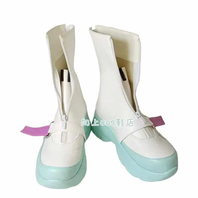 Game Anime Project Sekai Miku Cosplay Shoes Boots Hatsune Girl Vocaloid Costume Yoneyamamai Miku Cosplay Boots