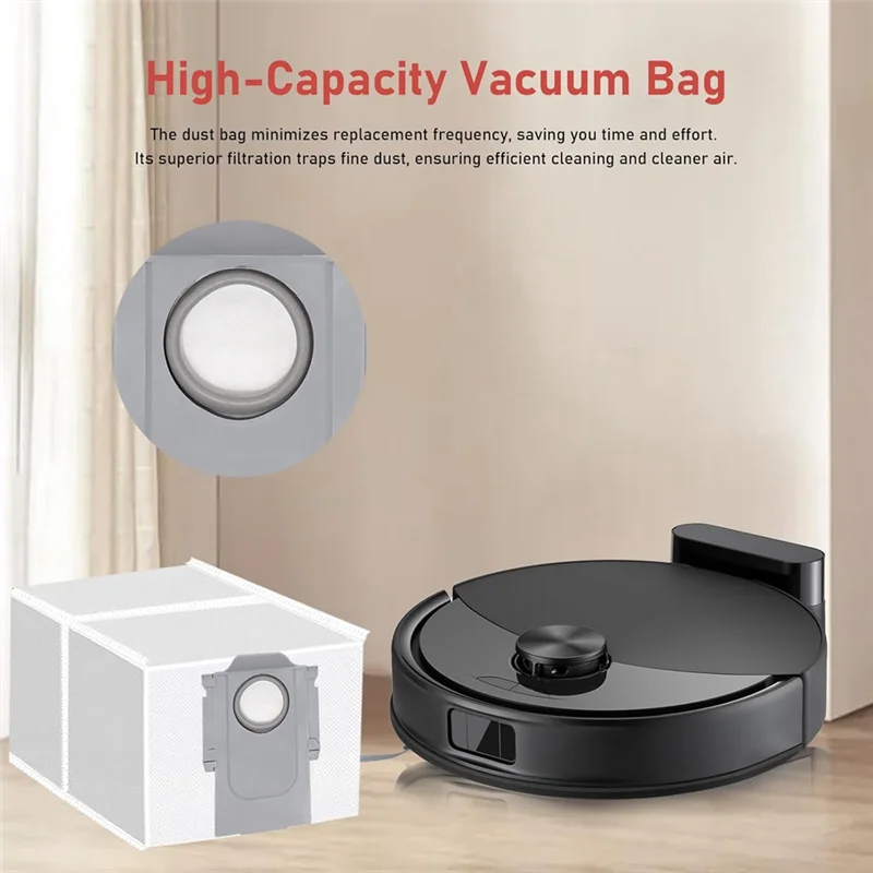 Vacuum Cleaner Replacement Parts Kit For Roborock Q10 S5/Q10 S5+ Models Accessory