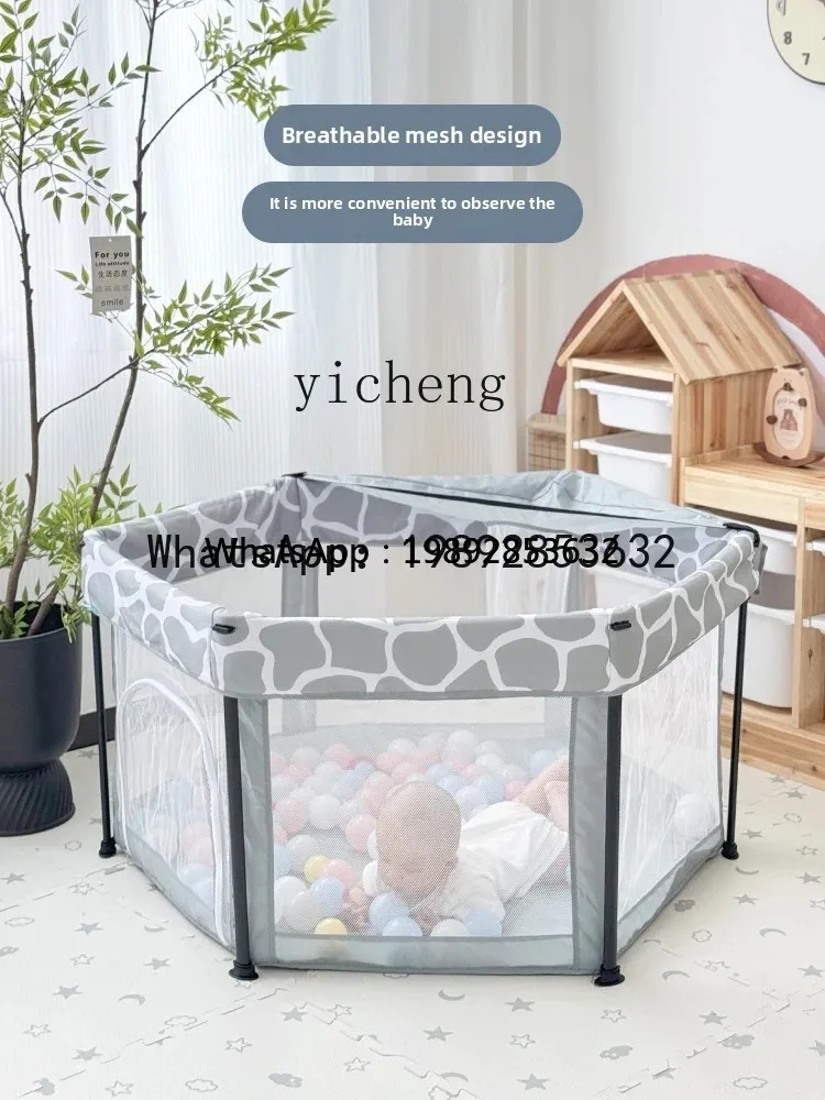 ABC Recinzione da gioco per interni Vita dei bambini Recinzione anticaduta strisciante per bambini Griglia protettiva portatile pieghevole