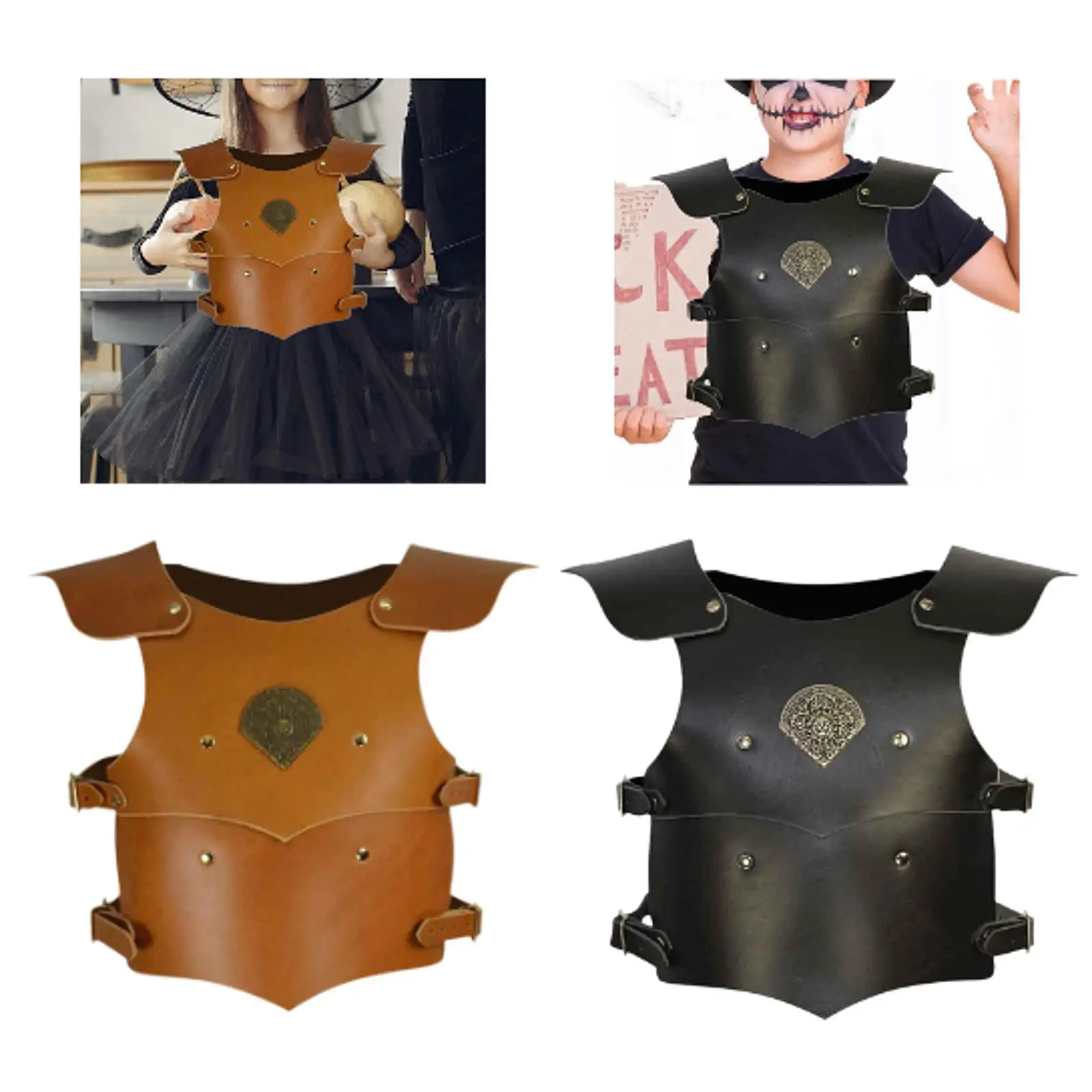 Borstpantser Steampunk Decoratie Accessoires Verstelbare schouderpantser voor volwassenen Feest Rollenspel Halloween Nachtclub