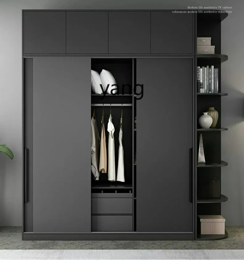 

LTT sliding door wardrobe sliding door wardrobe pushing door home custom plate large wardrobe
