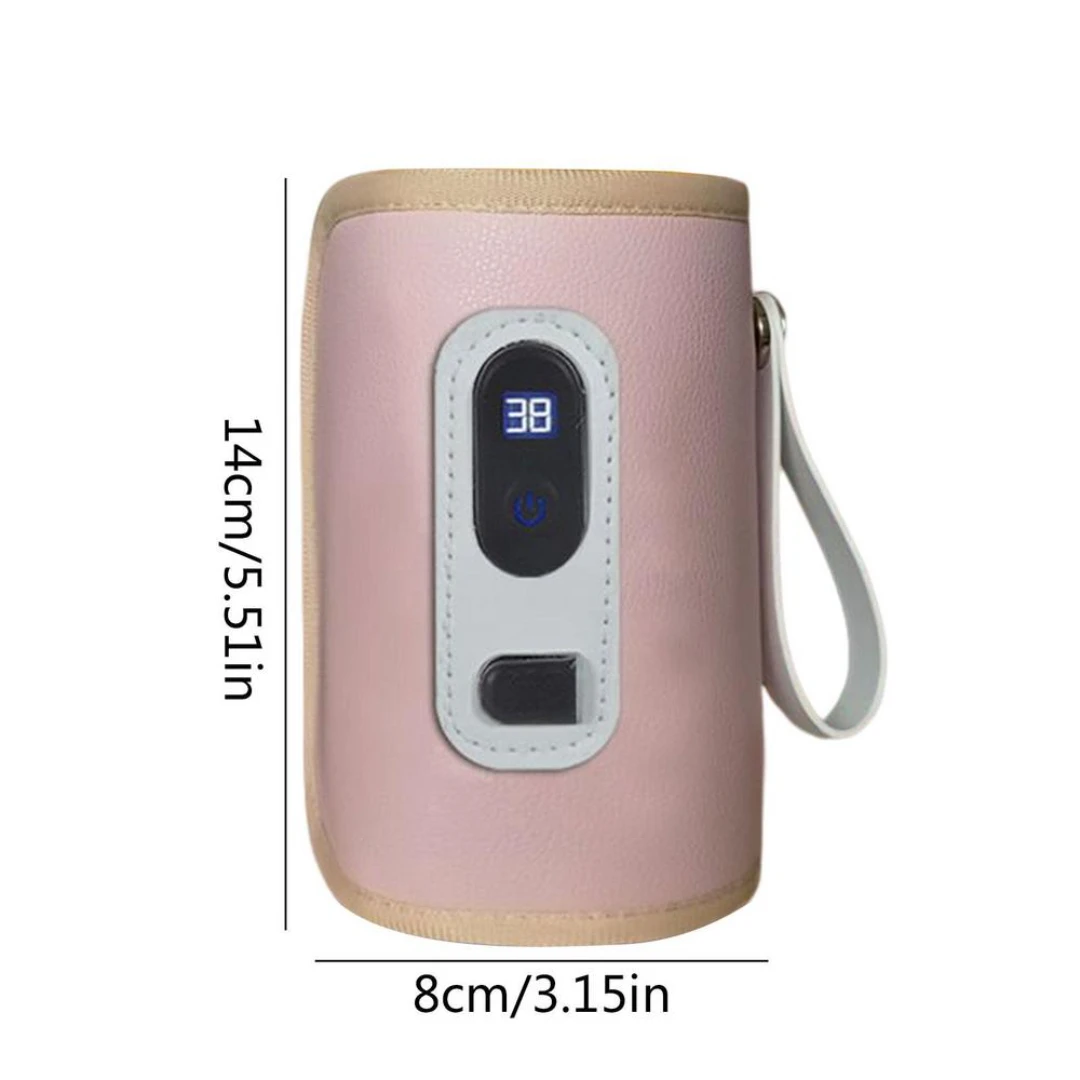 Baby Milk Warmer Baby Nursing Bottle Heater, Portable USB Bottle Warmer for Car, Outdoor Travel Accessories Outdoor Portable