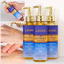 AILKE Double Glutathione PLUS Serum for Pigmentation & Stains Removal, Remove Blemishes, Brightening Skin, For Men & Women