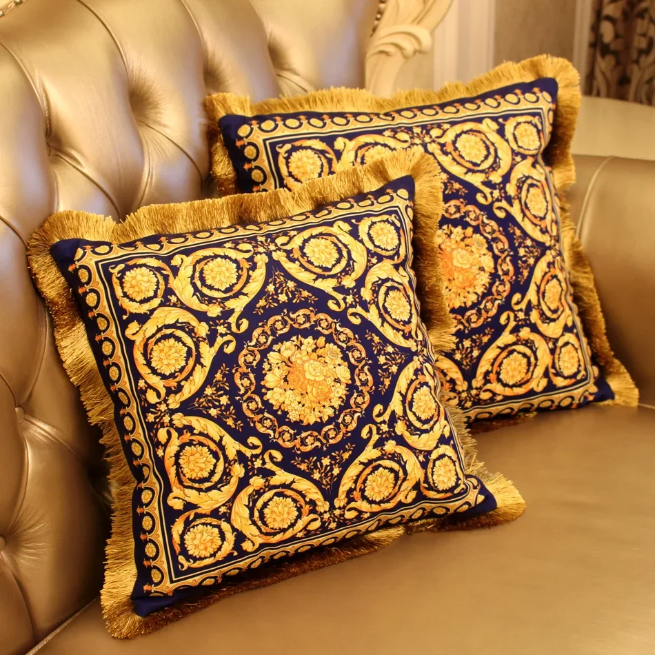 Styl europejski poszewka na poduszkę poszewka na poduszkę Home Luxury Comfort Decoration 45*45cm kwadrat bez rdzenia poduszki Decor Home