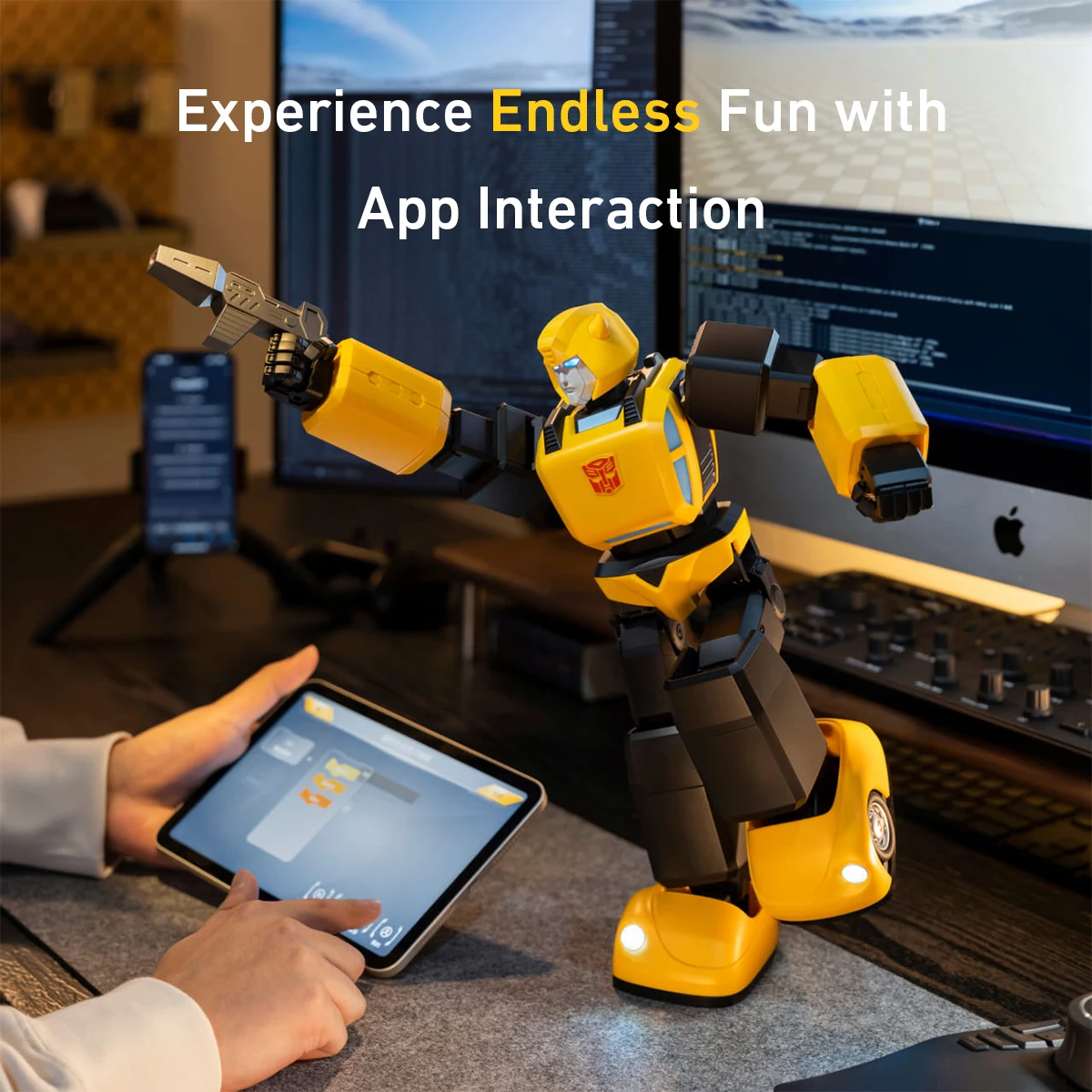 HiPlay Robosen Transformers Non-trasformabili G1 Performance DHFP-SA Action Figure