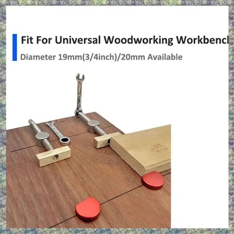 Wielożebrowy imadło z 6 szczękami do mocowania powierzchniowego, aluminiowe imadło do mocowania powierzchniowego na stołach z otworem 20 mm.