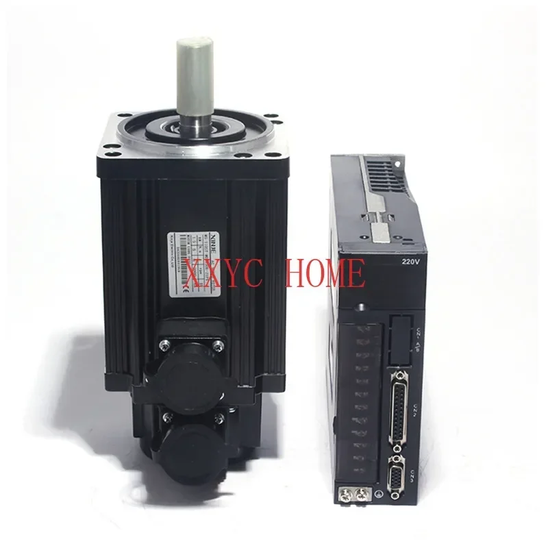 130ST-M15015 220V 2.3KW AC Servo motor 2300W 1500RPM 15N.M. Single-Phase ac drive permanent magnet Matched Driver