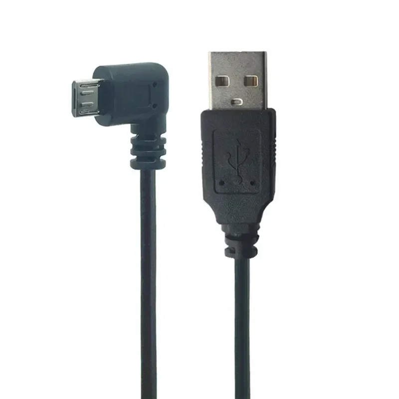 Micro USB Data Cable 90 Degrees UP Down Left Right Angle Android System Mobile Phone Charging Cable Micro USB Wire