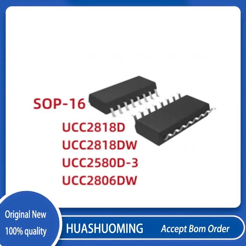 10Pcs/Lot    UCC2818DW UCC2818  UCC2580D-3 UCC2580 UCC2818D  UCC2818 UCC2806DW    UCC2806 SOP16