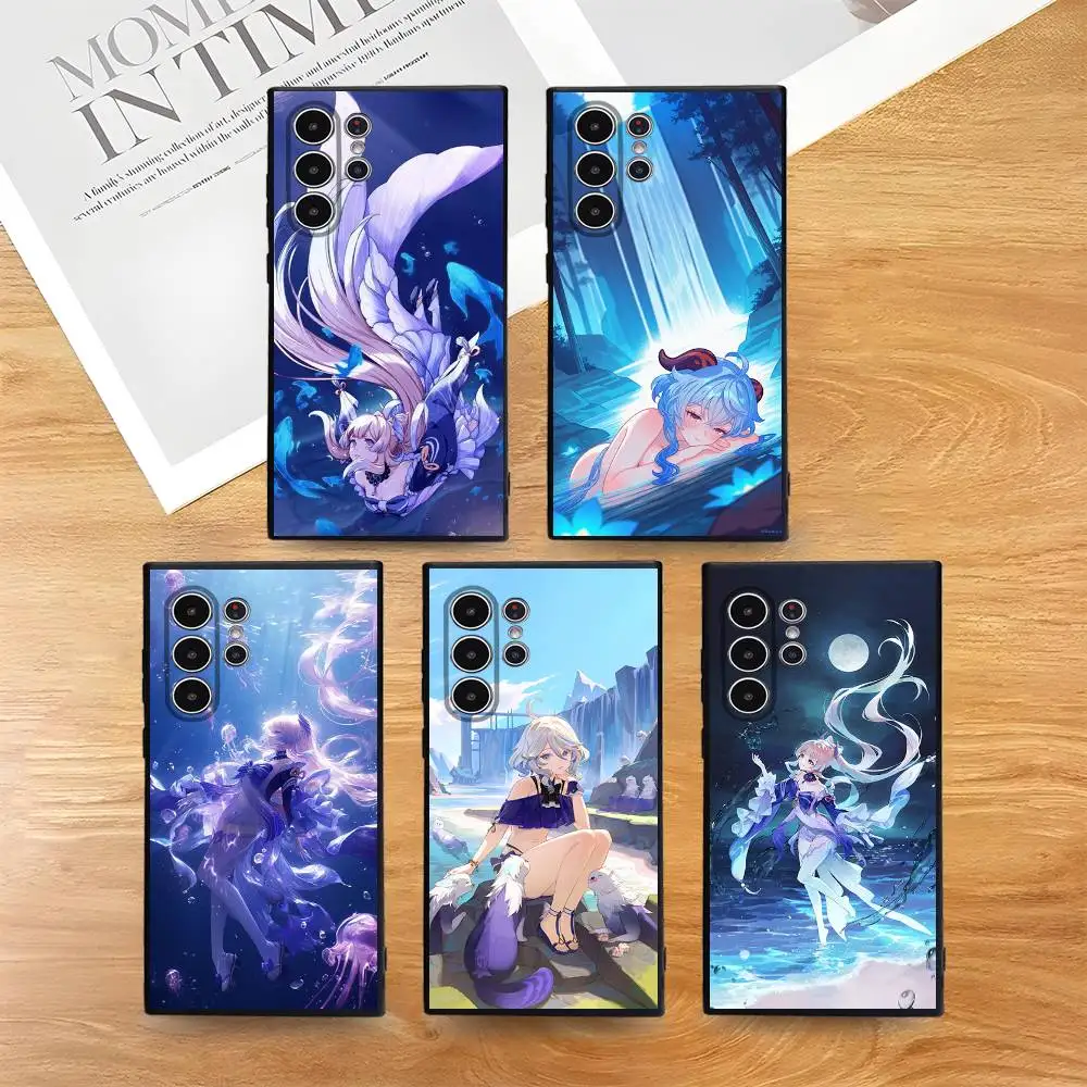 

G-GenshinImpact Phone Case For Phone S Series S21 S22 S23 S24 S25 FE Plus Ultra TPU Soft To Skin-friendly Case