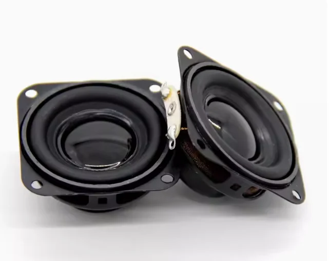 Unidad PortableSpeaker de 40mm de rango completo de 1,5 pulgadas para altavoz Bluetooth, Audio para el hogar, bricolaje, 4ohm, 3W, piezas de reparación de altavoz de graves, 2 piezas