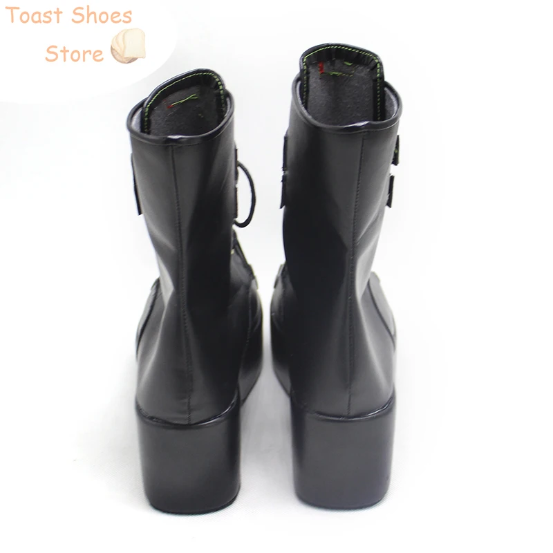 Kuzuha Cosplay Schuhe Halloween Karneval Stiefel Pu Lederschuhe Vtuber Cosplay Requisiten Kostüm Requisite