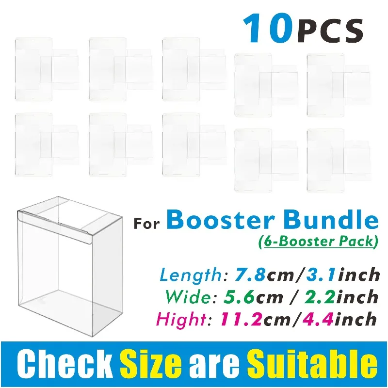 booster pack storage box DEDC Protector Card Holder UV Magnetic Case MTG Display Holder Clear Cases Fit for Standard Cards Protect Collectible Sports Gaming Cards (Collector Pack(10pcs)) : Toys & Games for Taco Cat Goat Cheese Pizza Factory Price Card Storage Case