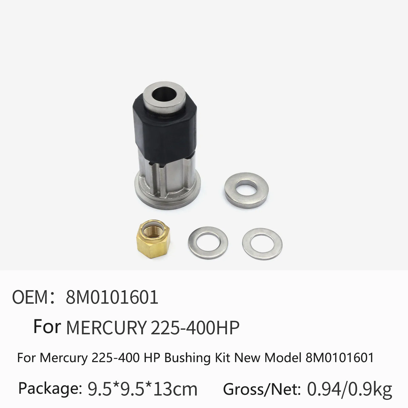For Mercury 225-400 Horsepower Bushing Kit New Model 8M0101601 Outboard Engine Propeller Bushing Assembly