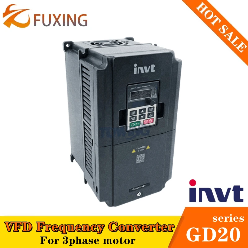 

Оригинальный инвертор INVT GD20-018G-4 G20-022G-4 Преобразователь частоты VFD, привод 380 В, 18,5 кВт, 22 кВт для 3-фазного управления скоростью двигателя