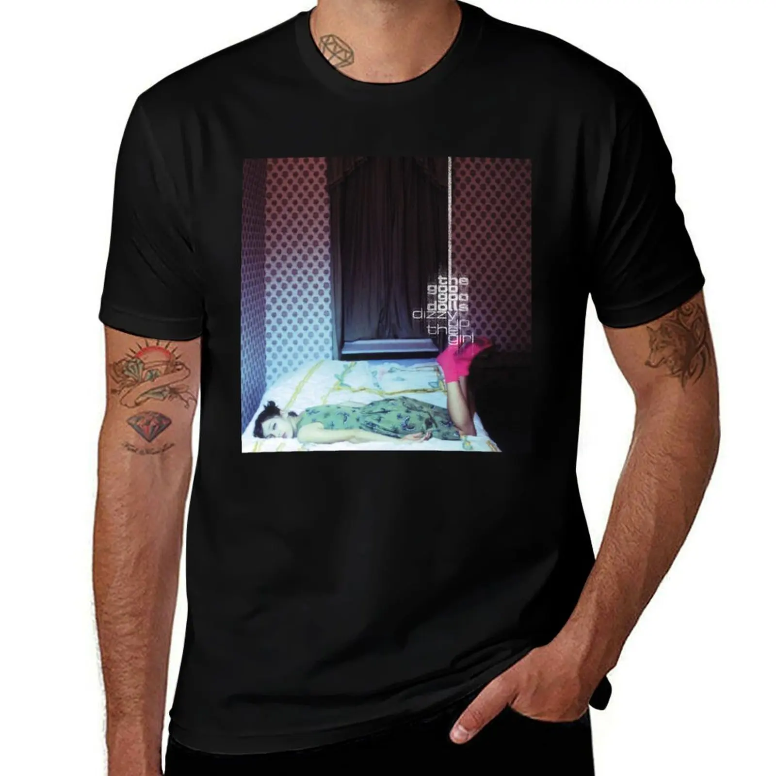 Dizzy up the girl T-Shirt Non-Shrink Basic Cotton T-Shirt