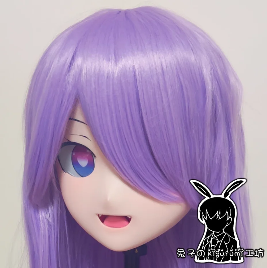 

(RB2434)Customize Full Head Quality Handmade Female/Girl Resin Japanese Anime Cartoon Character Kig Cosplay Kigurumi Mask