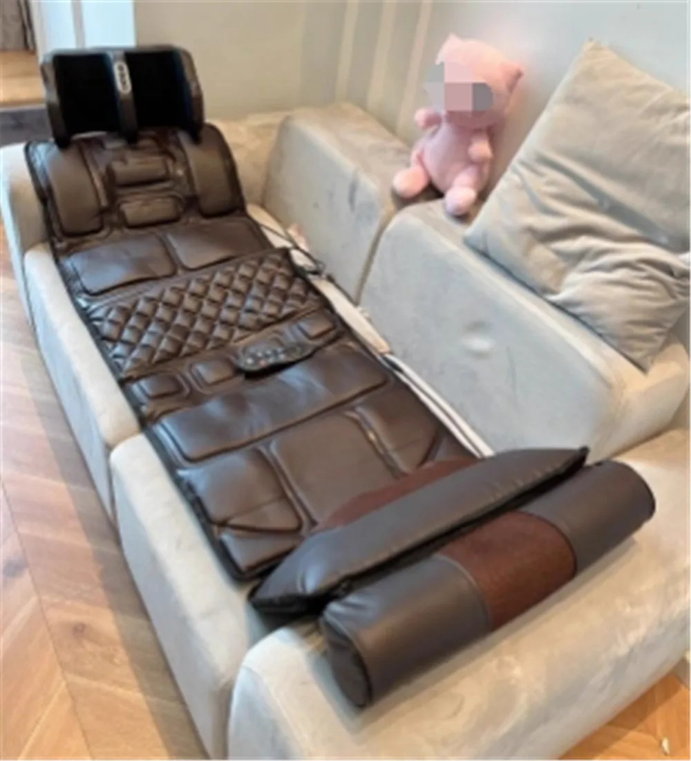 

Electric Massage Mattress Vibrating Heating Infrared Massager Kneading Mat For Neck Back Foot Full Body Pain Relief Relaxation