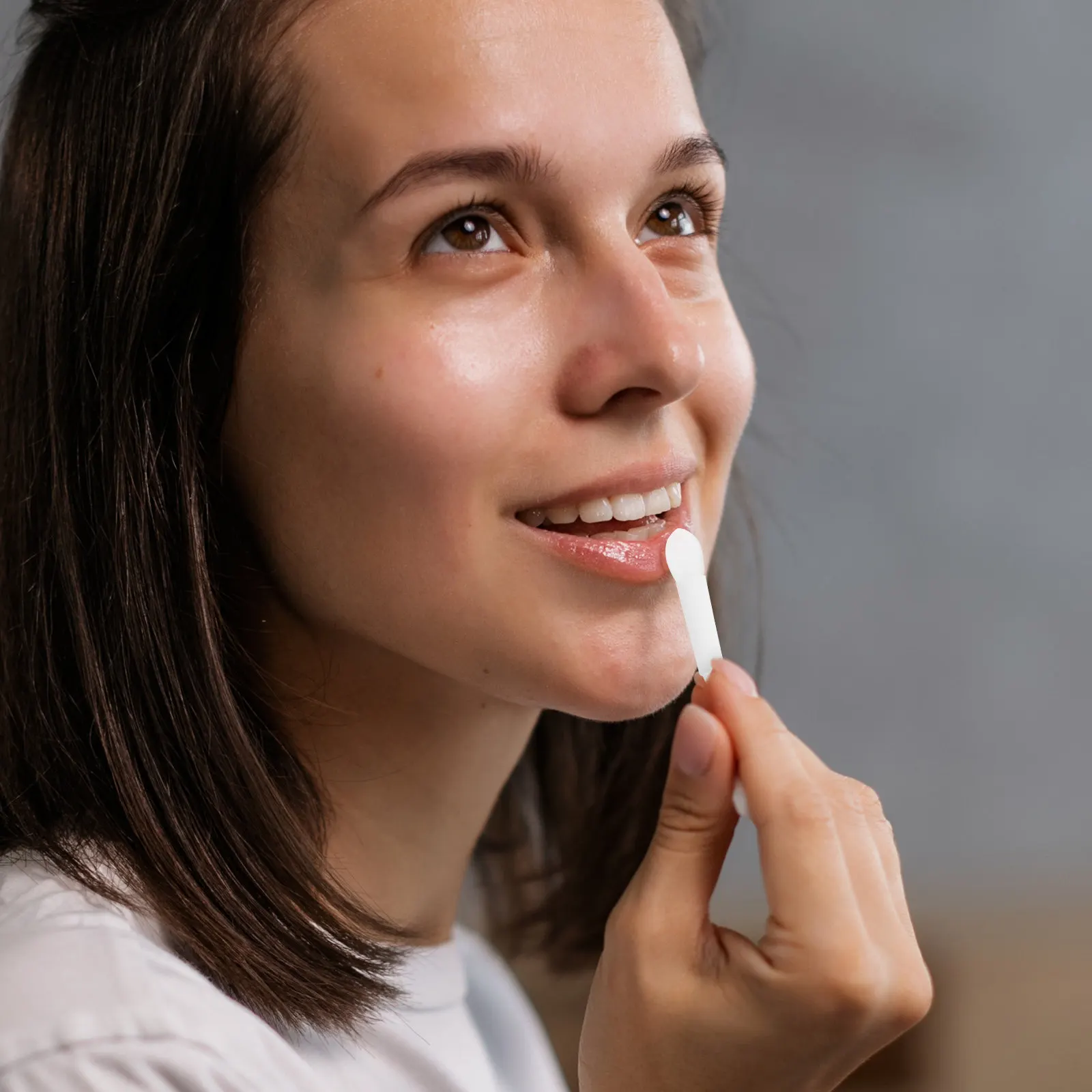 30 stuks lippenstiftapplicator met comfortabel handvat, huidvriendelijk siliconenmateriaal voor gladde lippenbalsem, oogschaduw blending