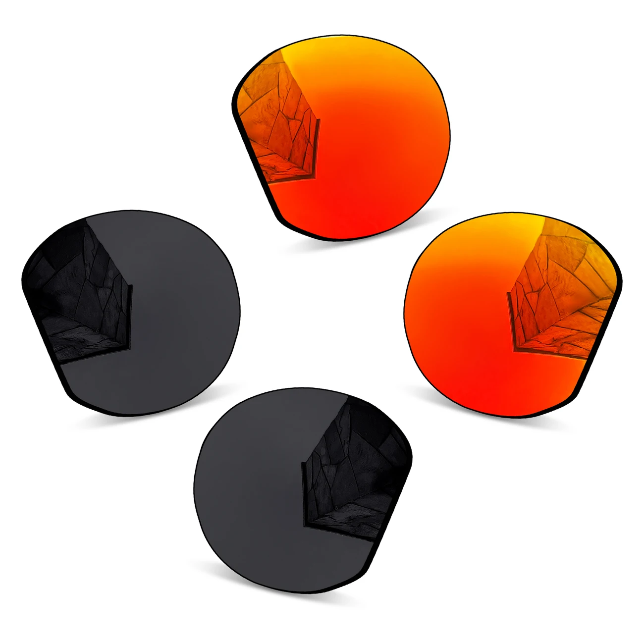 Performance Polarized Replacement Lenses for Oakley Clifden OO9440 56mm Sunglasses-100% UV Protection