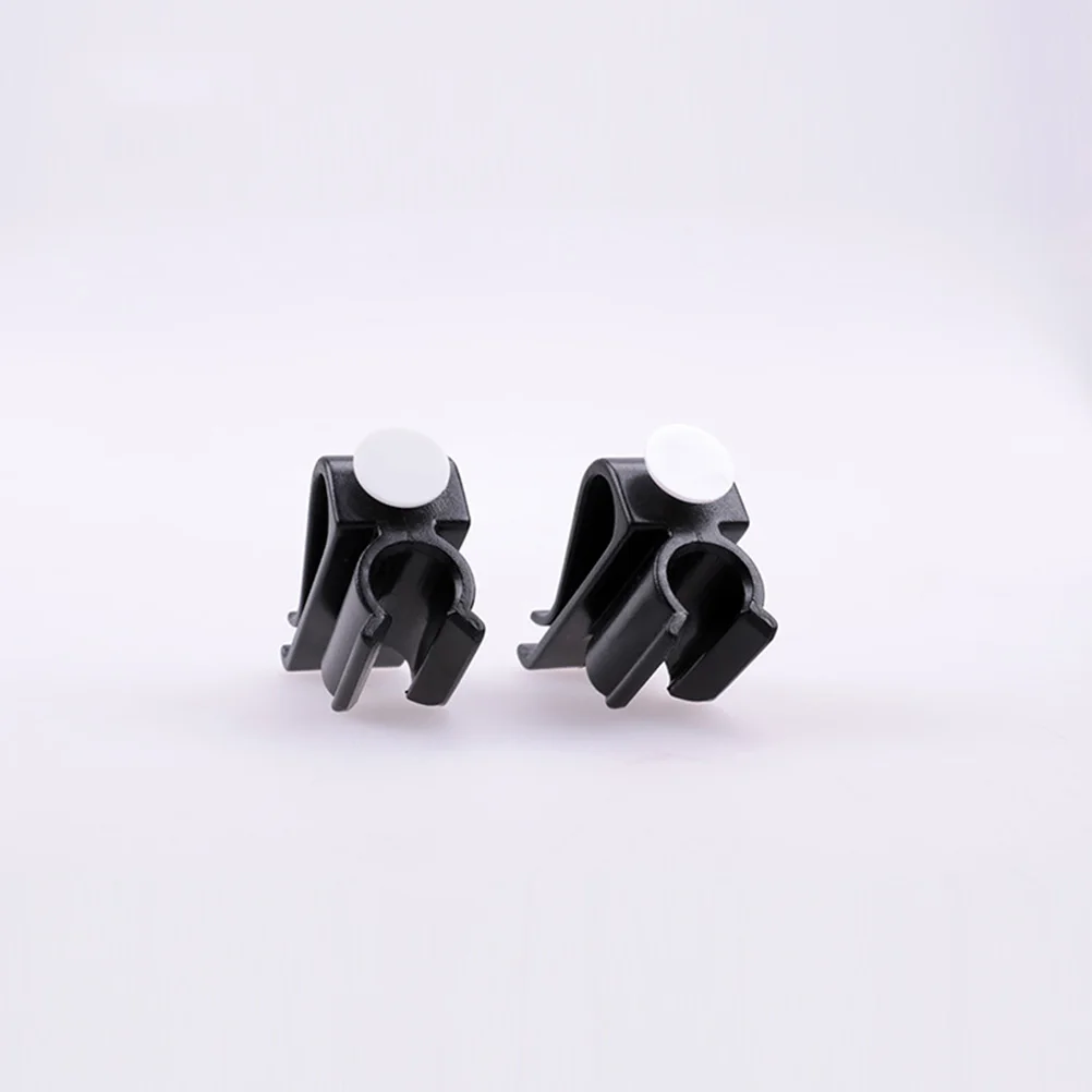 

10pcs Putter Bag Holder Pole Rack Ball Bag Clip Club Clip Marker Putter Clamp Organizer Supplies Black