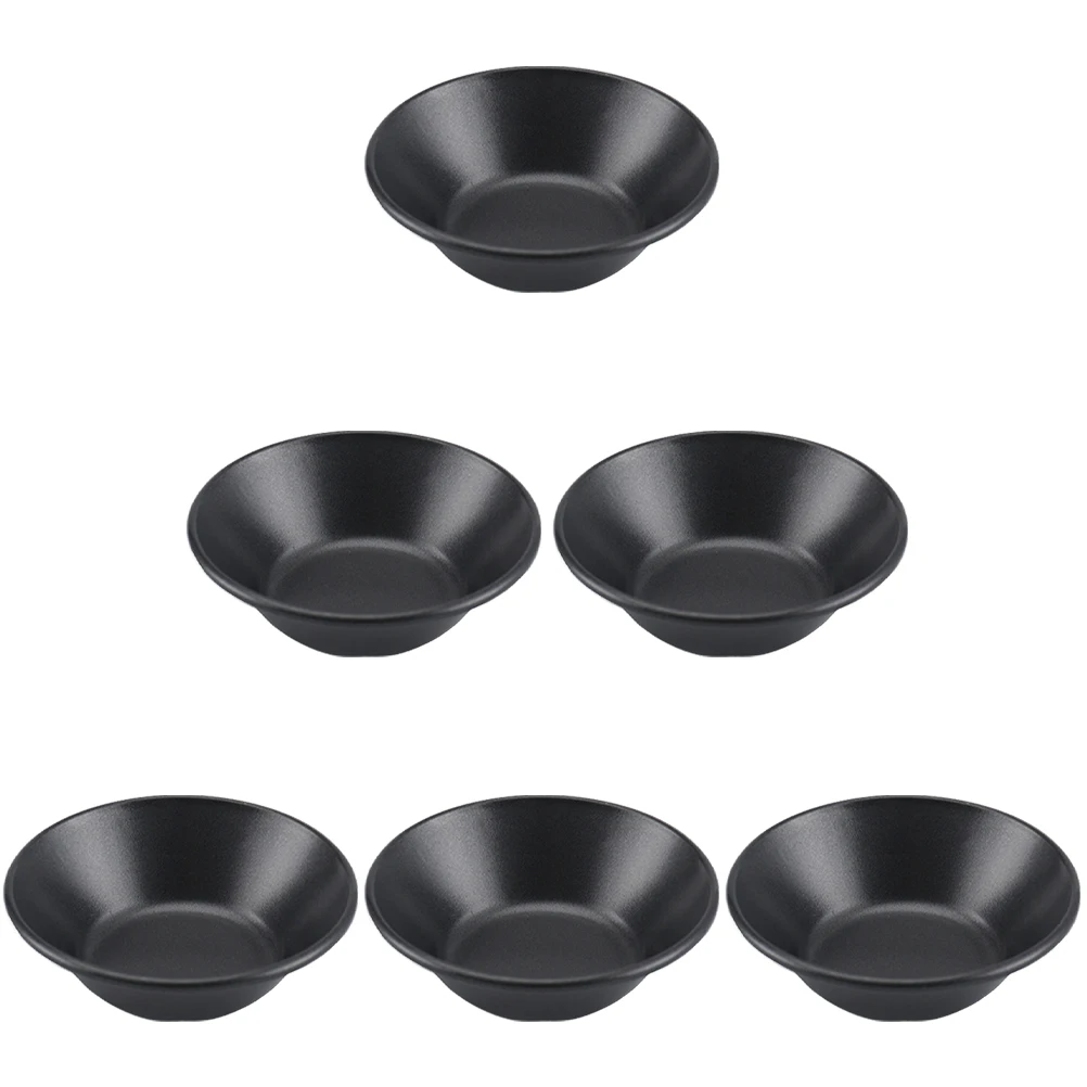 

6pcs Baking Mold Cups Egg Tart Muffin Mini Carbon Steel Non Stick Bakeware Pudding Jelly Food Grade Practical