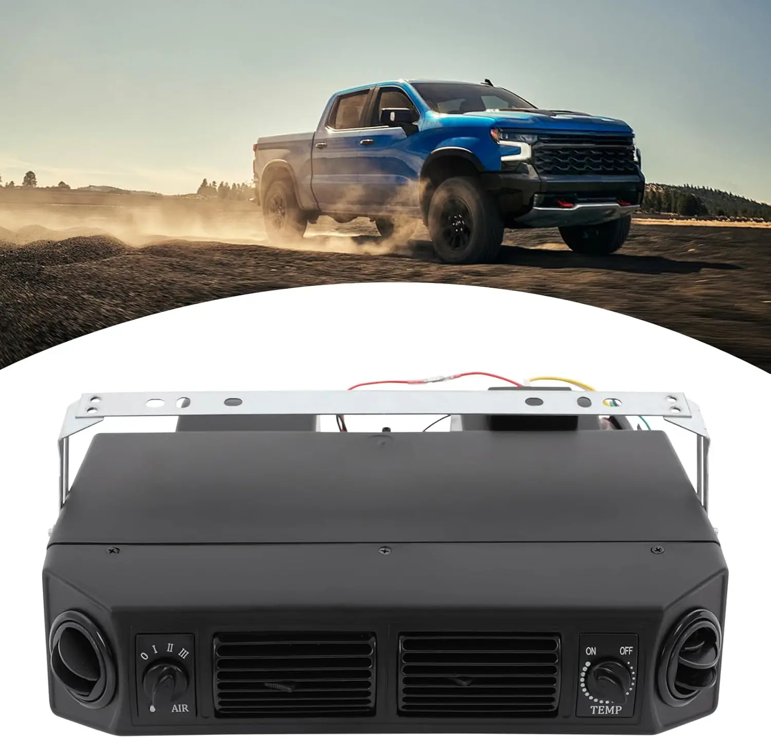 Evaporatore per climatizzazione, evaporatore per condizionatore d'aria per auto da 12 V, evaporatore per auto per tutti i tipi di auto (compressore non incluso)