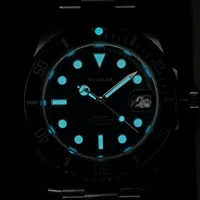 Sugess Watch of Men Diver 2130 Automatic Mechanical Wristwatch Date Sapphire Crystal Luminous Ceramic Bezel Waterproof 200M S421 photo 5