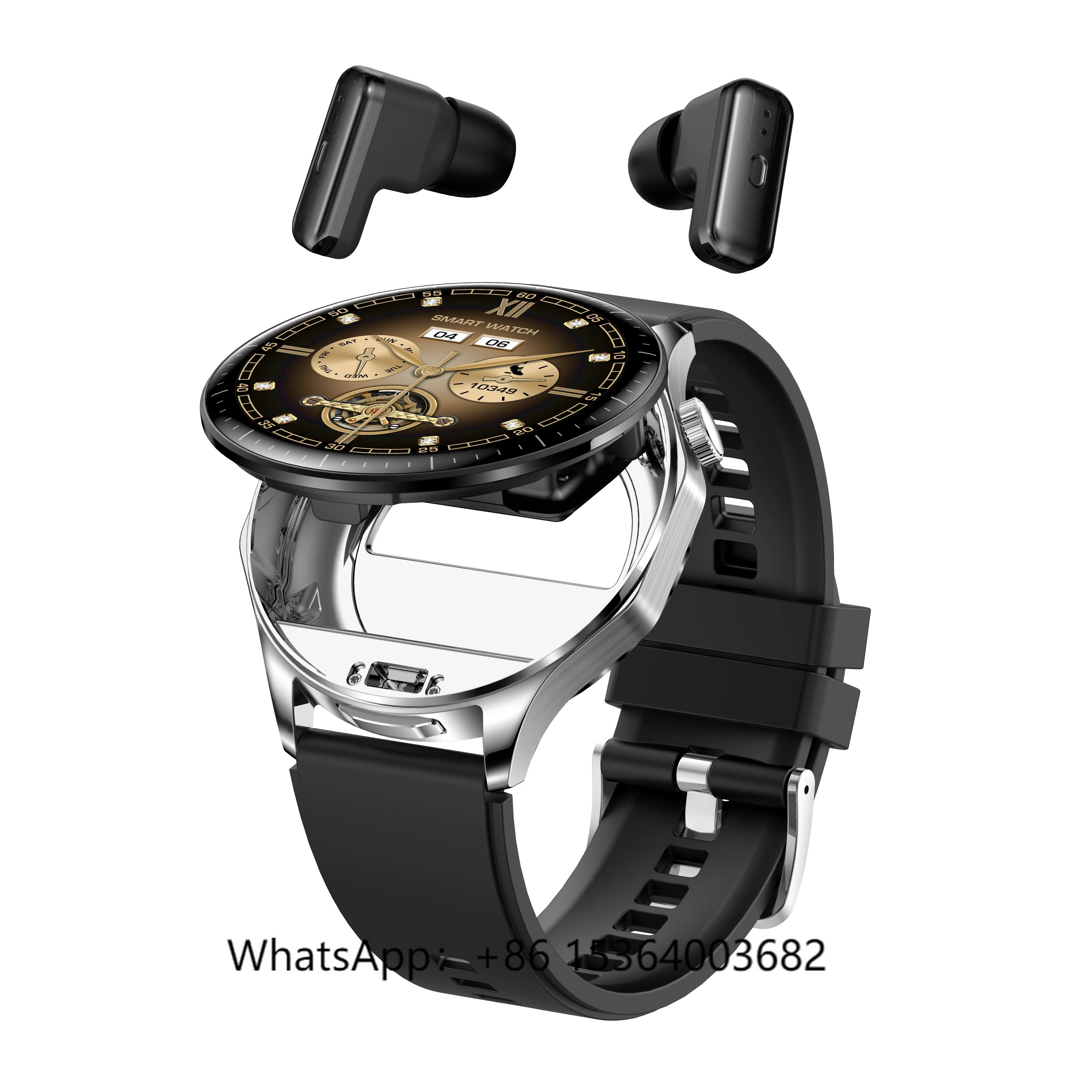 

New 2 in 1 TWS Earbuds Smart Watches T98 Reloj Intelligent BT Call Calories Heartrate Fitness Tracker Werable Devices 2025