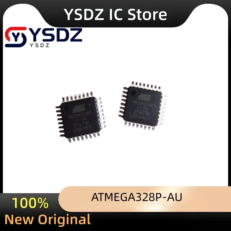 New Original 1-10PCS ATMEGA328P-AU MEGA328PU-TH 328PB-AU QFP-32 Microcontroller Chipset