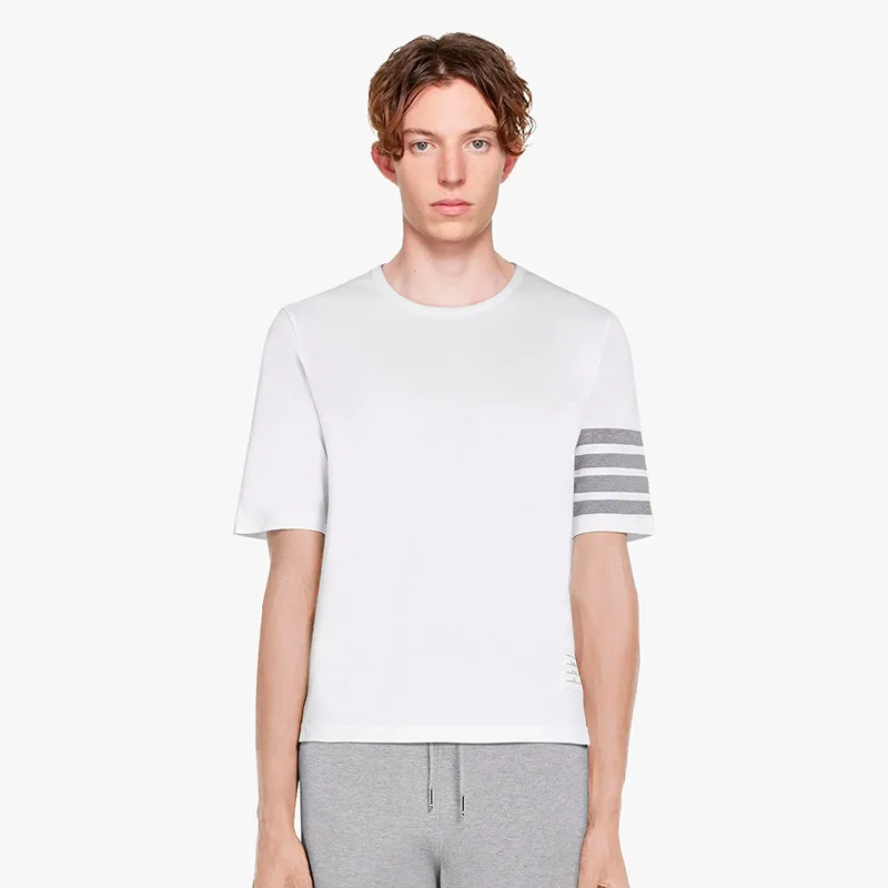 

Classic ort Sve round Ne Pullover Casual Top for Men Comfortable Breathable Cotton T-irt Versatile for All Ocns