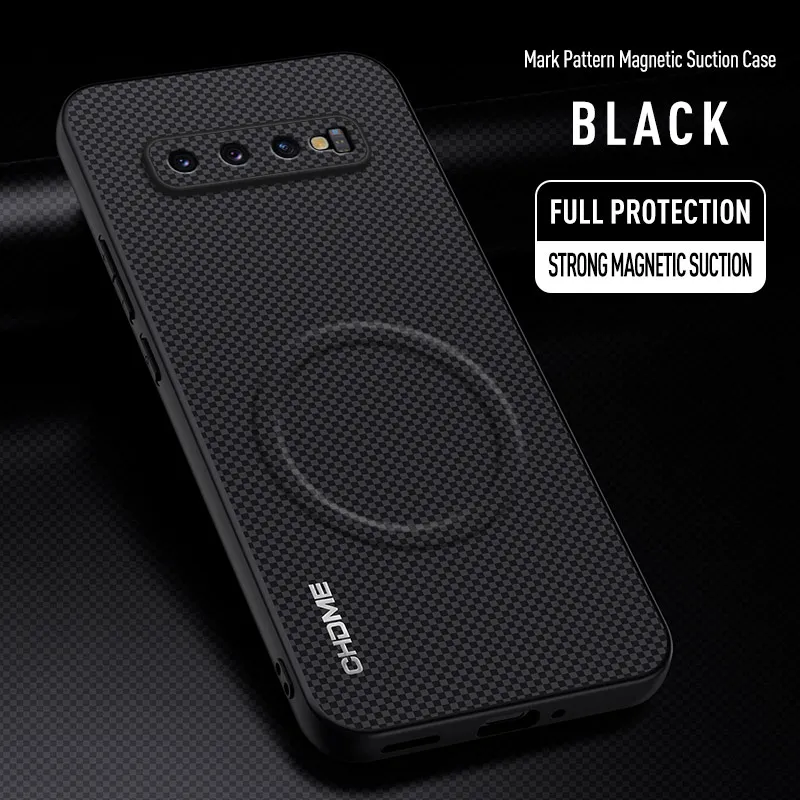 Für Samsung Galaxy S10 5G Hülle Luxus Auto-Magnethalter Handyhülle Für Samsung S10 5G TPU Silikon Stoßfeste Schutzhülle – Detail 23