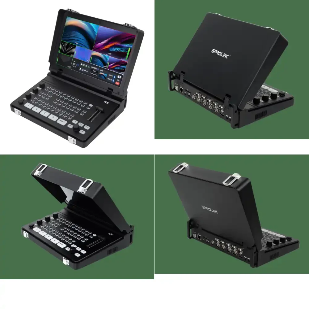 NeoLIVE N5S 5CH Laptop Live Streaming Switcher /SDI/Multi-Functional Input Support NDI Input