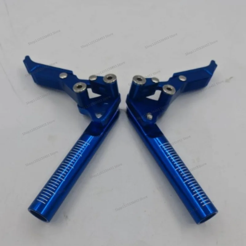 For Universal Sports Wheelchair Aluminum Alloy Scissor Brake Wheelchair Fittings Pipe Clip Installation