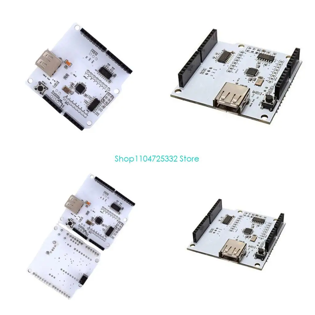 

USB Host Shield for Arduino 2560 1280 Support Android ADK & USB HUB