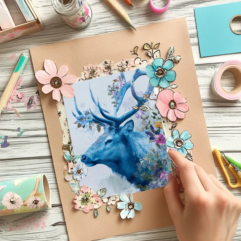 6"x6" scrapbookingpapier (36 vellen): vintage kunstprints voor origami, kaarten maken, dagboek en doe-het-zelf-behoeften